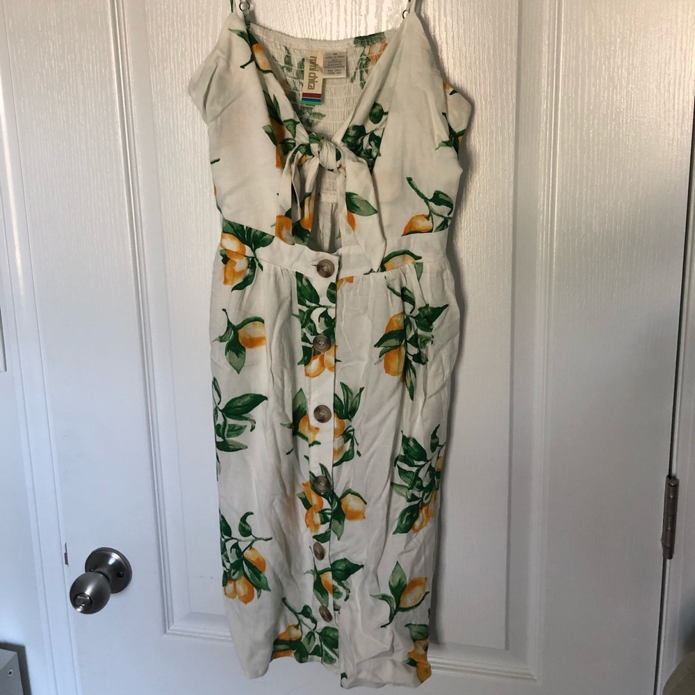 Lemon pocket dress